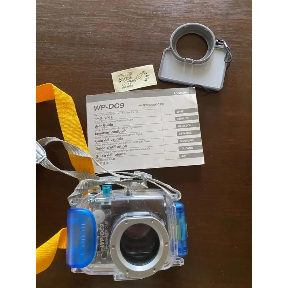Canon WP-DC9 Waterproof Case for SD800 IS IXUS 850, Complete in box